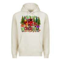 Oatmeal Heather it's The Most Wonderful Time of the year Premium Hoodie - CowhideDigitalArt