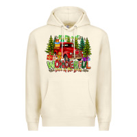 Sandshell it's The Most Wonderful Time of the year Premium Hoodie - CowhideDigitalArt