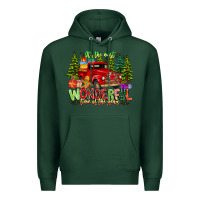 Sports Green it's The Most Wonderful Time of the year Premium Hoodie - CowhideDigitalArt