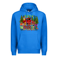True Royal it's The Most Wonderful Time of the year Premium Hoodie - CowhideDigitalArt