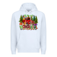 White it's The Most Wonderful Time of the year Premium Hoodie - CowhideDigitalArt