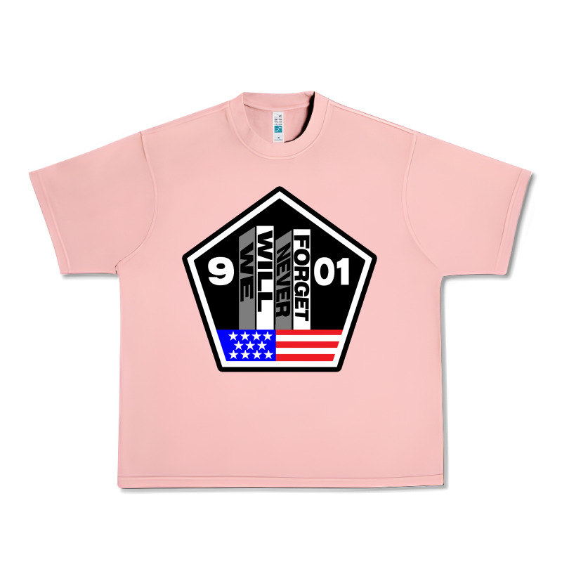 9-11 We Will Never Forget Urban Heavy Tee by longCreatives | Teevron