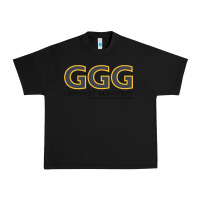 Black GENNADY GOLOVKIN - Official Merchandise Urban Heavy Tee - longCreatives