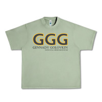 Oil Green GENNADY GOLOVKIN - Official Merchandise Urban Heavy Tee - longCreatives