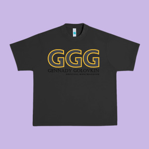 Gennady Golovkin - Official Merchandise Urban Heavy Tee Designed By Longcreatives