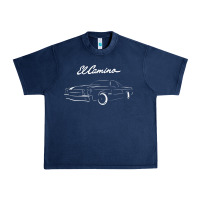 Navy El Camino Urban Heavy Tee - longCreatives