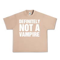 Burro Definitely Not A Vampire merch Urban Heavy Tee - longCreatives