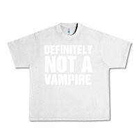 Lunar Rock Definitely Not A Vampire merch Urban Heavy Tee - longCreatives