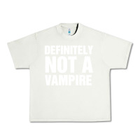 Pistachio Definitely Not A Vampire merch Urban Heavy Tee - longCreatives