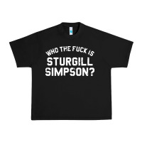 Who The Fuck Is Sturgill Simpson Urban Heavy Tee | Teevron