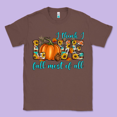 I Think I Love Fall Most Of All Classic Tee Designed By Artiststas