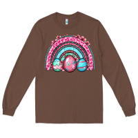 Chestnut Easter eggs rainbow Long Sleeve Tee - OliviaCreatesArt