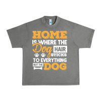 Tornado dog t  shirt home is where the dog hair stick funny  gift t  shirt Urban Heavy Tee - longCreatives