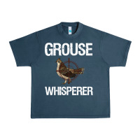 Midnight Navy Ruffed Grouse Hunting Bird Spruce Grouse Urban Heavy Tee - longCreatives