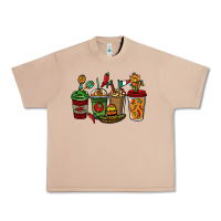 Burro Mexican coffee cups Mexico Urban Heavy Tee - HowdyJamesFarm