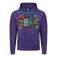 Cloud Purple it's a good day to teach tiny humans Vintage Hoodie - OliviaCreatesArt