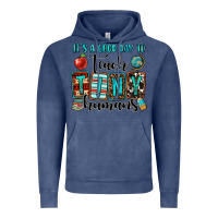 Vintage Denim it's a good day to teach tiny humans Vintage Hoodie - OliviaCreatesArt