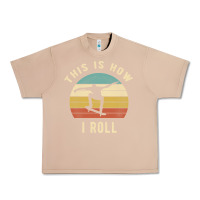 Burro Skater - This Is How I Roll Retro Skateboard Gift Urban Heavy Tee - longCreatives