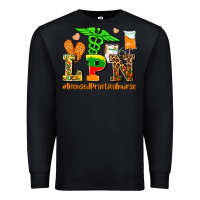 Black lpn juneteenth licensed practical nurse Premium Sweatshirt - AdoDesignShop