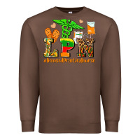 Chestnut lpn juneteenth licensed practical nurse Premium Sweatshirt - AdoDesignShop