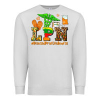 Dove Grey lpn juneteenth licensed practical nurse Premium Sweatshirt - AdoDesignShop