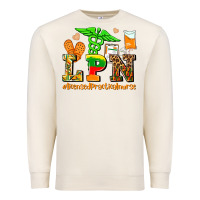Sandshell lpn juneteenth licensed practical nurse Premium Sweatshirt - AdoDesignShop