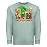 Seafoam lpn juneteenth licensed practical nurse Premium Sweatshirt - AdoDesignShop
