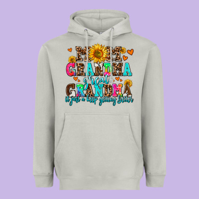 Mom Grandma Great Grandma Its Just A Keep Getting Heavyweight Hoodie Designed By Adodesignshop