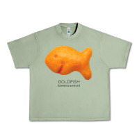 Oil Green Scientific Goldfish Urban Heavy Tee - longCreatives