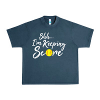Midnight Navy Scorekeeper Softball Team Scorebook Keeper Raglan Baseball Urban Heavy Tee - longCreatives