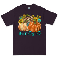 Plum It's Fall Y'all Premium Tee - texasbilliewilder
