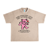 French Oak The Women Are Dancing Bear Smarter Urban Heavy Tee - longCreatives