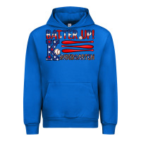 Cobalt patriotic baseball kindergarten theme Urban Hoodie - JahusDesignShop