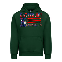 Forest Green patriotic baseball kindergarten theme Urban Hoodie - JahusDesignShop