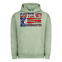 Pigment Oil Green patriotic baseball kindergarten theme Urban Hoodie - JahusDesignShop