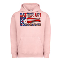Pigment Salmon patriotic baseball kindergarten theme Urban Hoodie - JahusDesignShop