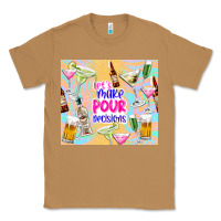 Toasted Coconut let's make pour decisions Classic Tee - TumblerDesignByShophia