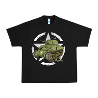 Black Sherman M4A1 WWII Army Tank History Vintage Urban Heavy Tee - longCreatives