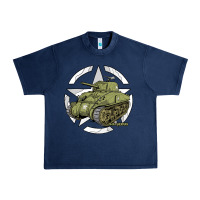 Navy Sherman M4A1 WWII Army Tank History Vintage Urban Heavy Tee - longCreatives