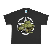 Pigment Black Sherman M4A1 WWII Army Tank History Vintage Urban Heavy Tee - longCreatives