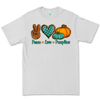 Dove Grey peace love pumpkins Premium Tee - Jasminsmagicworld