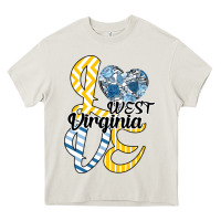 Cream Love West Virginia Heavy Core Tee - Bettercallsaul