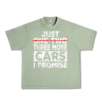 Oil Green Just One More Car I Promise Mechanic Gift Car Lover Garage Urban Heavy Tee - longCreatives
