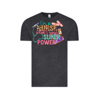 Vintage Black i'm a nurse what's your superpower Vintage Tee - CowGirlArtShop