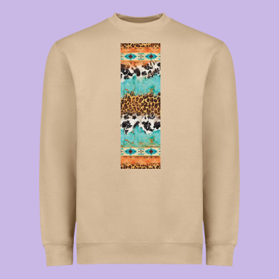 Fall Pattern Heavyweight Sweatshirt Designed By Artiststas