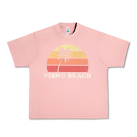 Salmon Pismo Beach CA Vintage 70s Retro Throwback Design Urban Heavy Tee - longCreatives