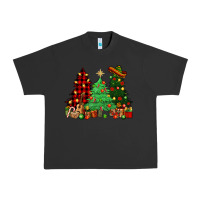 Pigment Black Mexican Christmas trees Mexico Urban Heavy Tee - HowdyJamesFarm