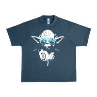 Midnight Navy DJ Yoda Urban Heavy Tee - longCreatives