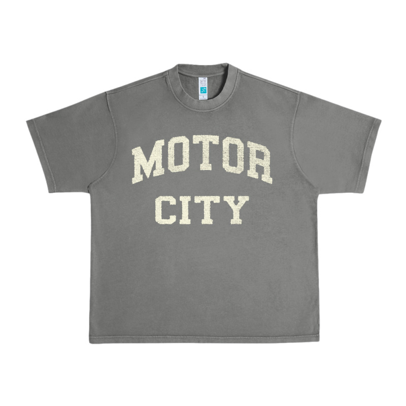 Classic Motor City Detroit Varsity Urban Heavy Tee by longCreatives | Teevron