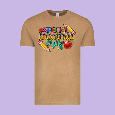 Special Education Crew Vintage Tee Designed By Cowgirlartshop